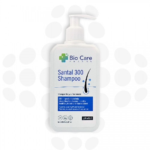 Dầu Gội Biocare Pharma Hỗ Trợ Trị Gàu Ngứa, Nấm Da Đầu – Santal 300 Shampoo
